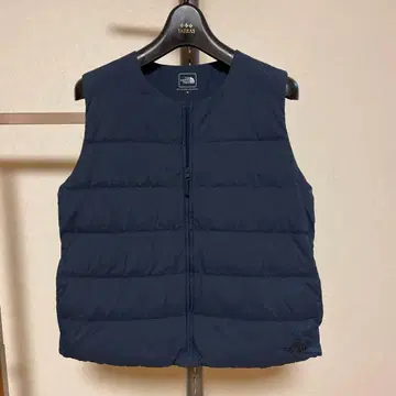 새상품급 THE NORTH FACE 네이비 다운 베스트 M