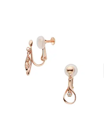 반돔 아오야마 다이아몬드 드롭 귀찌