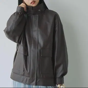 coen 코엔 레더라이크 A2 자켓 가죽 자켓