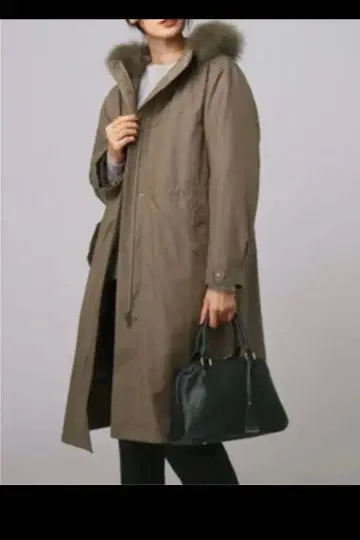 언타이틀 로즈 그로그랭 5way 모즈 코트