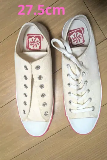 icecream 스니커즈 27.5cm 아이보리, 핑크 디자인