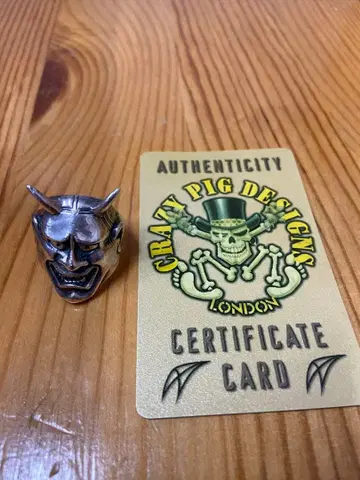 CRAZY PIG DESIGNS 반야 반지 17호 크레이지피그