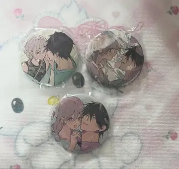 이누카이 씨는 숨겨진 애정 상사 토이 캡슐 캔뱃지 popup 3종 세트