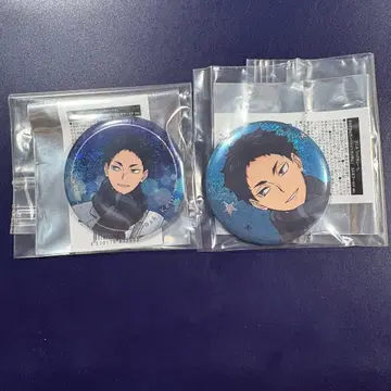 하이큐 코스모 월드 아카아시 케이지 캔뱃지