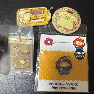 폼폼푸딩 미야쿠미야쿠 핀 배지 외