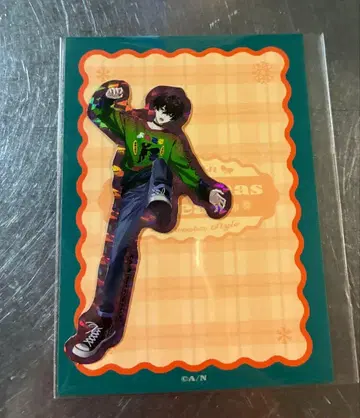 니지산지 사에키 잇테츠 혜택 홀로그램 스티커 다사 스웨터 크리스마스