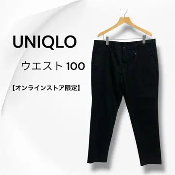 [ 한정품 ] UNIQLO 유니클로 슬림핏 치노 블랙 XXL 빅
