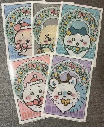 치이카와 오리지널 A4 클리어 파일 5장 세트