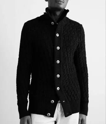 새상품급 S.N.S HERNING 하닝 피셔맨 가디건 L