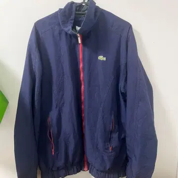LACOSTE 네이비 나일론 자켓