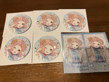 마치다 치마 와니얀 days 캔뱃지 폴라로이드