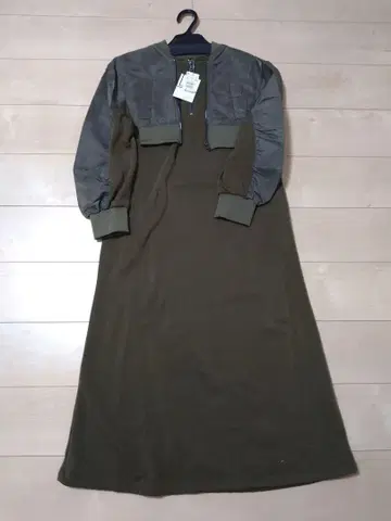 LASUD 야마다야 이소재 원피스 속기모