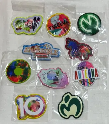 미세스 그린애플 10&Harmony 컴플리트 BOX 부속 와펜