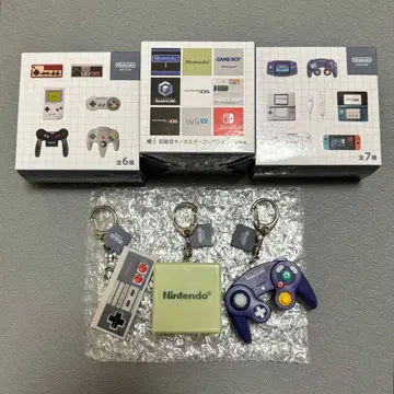 닌텐도 뮤지엄 기동음 키링 게임 하드 키링