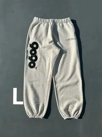 9090 OG 로고 오리지널 스웨트 팬츠 L 아이즈