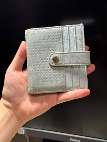 라이트 그레이 접이식 지갑