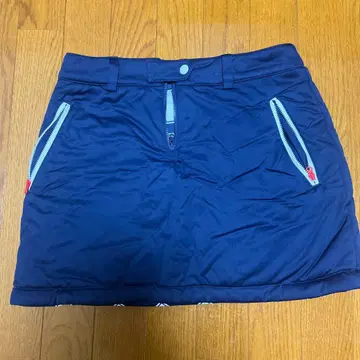 캘러웨이 네이비 스커트 겨울 리버서블 S