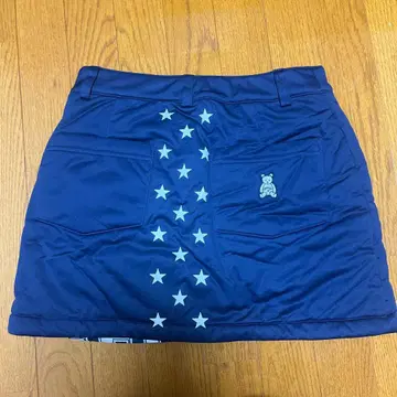 캘러웨이 네이비 스커트 겨울 리버서블 S