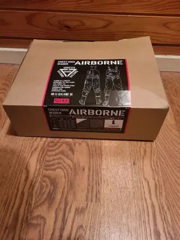 AIRBORNE 체스트 하이 가슴장화 L 사이즈