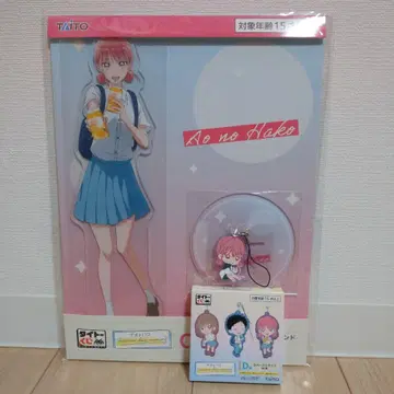 다이토 복권 푸른상자 C상 초노 히나 아주 큰 클리어 스탠드 세트