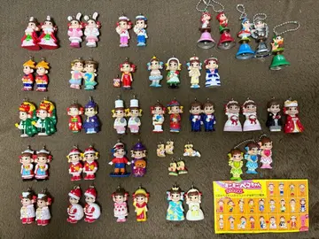 미니미니 페코짱 키링 47개 + 미니미니 핸드벨 5개 세트