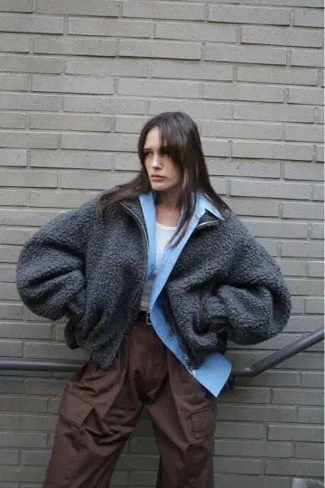 CLANE BALLOON BOA BLOUSON Size1