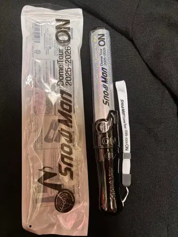 SnowMan Dome Tour 2025-2026 응원봉 ON