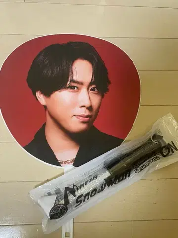 SnowMan Dome Tour 2025-2026 ON 응원봉 부채