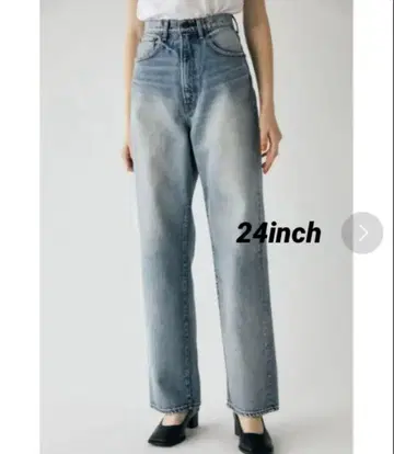 MOUSSY HW DAMAGE LOOSE STRAIGHT 24인치