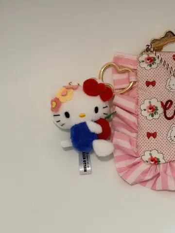 CathKidston x HelloKitty 마스코트 참 Provence