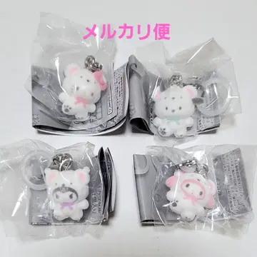 [ 4개 ] 산리오 포근포근 스노우 표식 액세서리