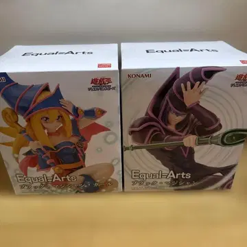 무료배송 Equal-Arts 유희왕 블랙 매지션 걸 피규어 세트