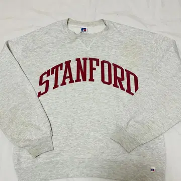 90' USA Russell Athletic 맨투맨 칼리지 L 앞V