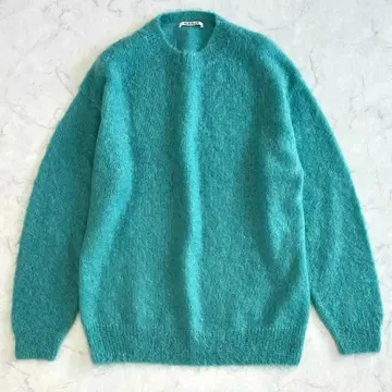 오라리 모헤어 크루넥 니트 오버 사이즈 4 tk3