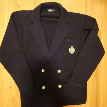 랄프 로렌 더블 브레스트 니트