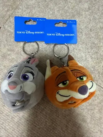 닉 주디 키링 세트