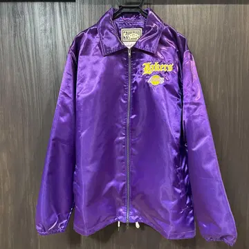 Mitchell & Ness Satin Jacket LA.Lakers