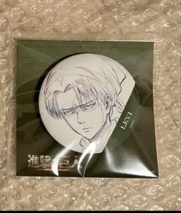 진격의 거인 wit 스토어 원화 캔뱃지 리바이 1점