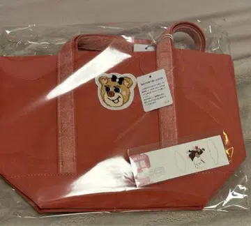 미개봉 새상품 페이러 올드 테디 걸 와펜 토트백 핑크