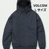 VOLCOM 후드 부착 자켓 L 사이즈 네이비