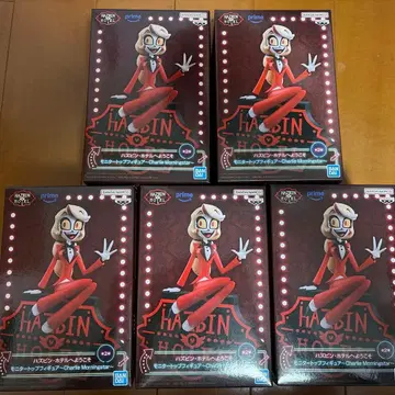 해즈빈 호텔에 오신 것을 환영합니다 모니터 탑 피규어 찰리 5개 세트