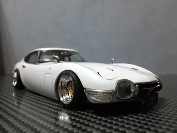 Hachette 1/24 도요타 2000GT 커스텀 개조 로다운