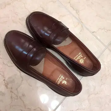 새상품급 Alden 가죽 신발 브라운