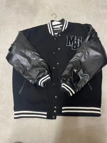 MSG 바시티 자켓 XL 블랙