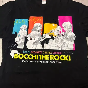 봇치 더 록! 코믹스 동봉 혜택 결속 밴드 T셔츠 L 사이즈