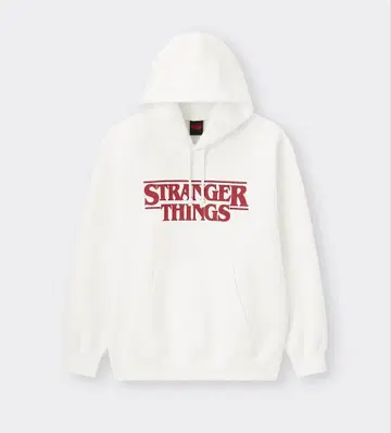 미사용 새상품 GU 기묘한 이야기 콜라보 후드티