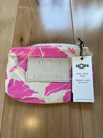 미사용 새상품 알로하 컬렉션 미니 파우치