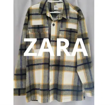 ZARA 릴랙스핏 체크 셔츠