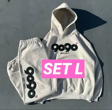 9090 OG Logo Original Hoodie 셋업 L