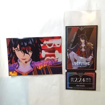 복스 아쿠마 Overture 특전 카드 NIJISANJI EN